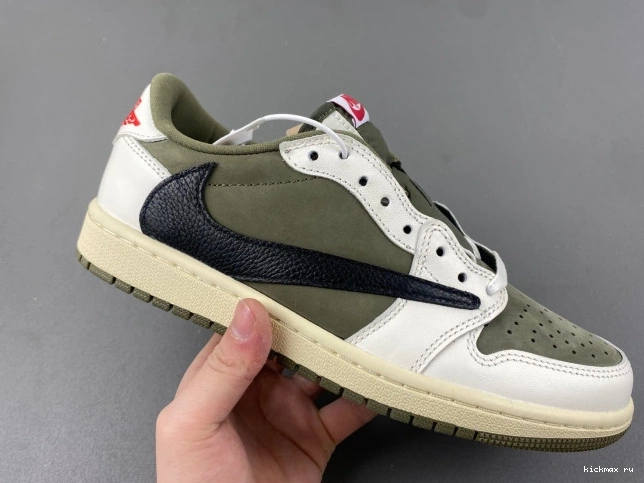 Cheap MAX DM7866-200 X JORDAN 1 OLIVE LOW TRAVIS AIR OG SCOTT MEDIUM 0719